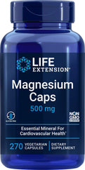 Life Extension envase frontal 270 cápsulas mostrando tamaño y marca