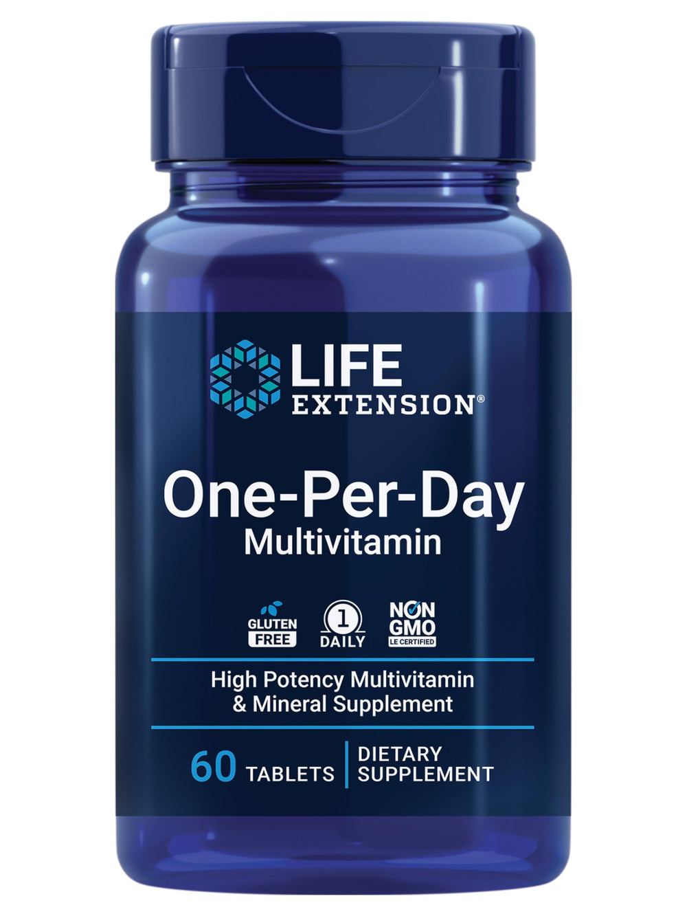 Life Extension frontal del envase mostrando el producto y beneficios claros