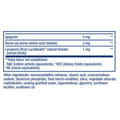 Life Extension representación de ingredientes activos para comprensión rápida
