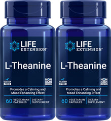 Life Extension envase frontal mostrando etiqueta clara y beneficio relajación