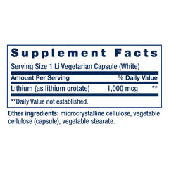 Life Extension etiqueta con lista de ingredientes y ventaja de transparencia