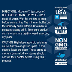 Detalle de la lista de ingredientes Life Extension mostrando minerales buffering y calidad