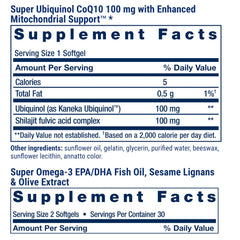 Life Extension ubiquinol 100 mg softgel, energía celular más biodisponible