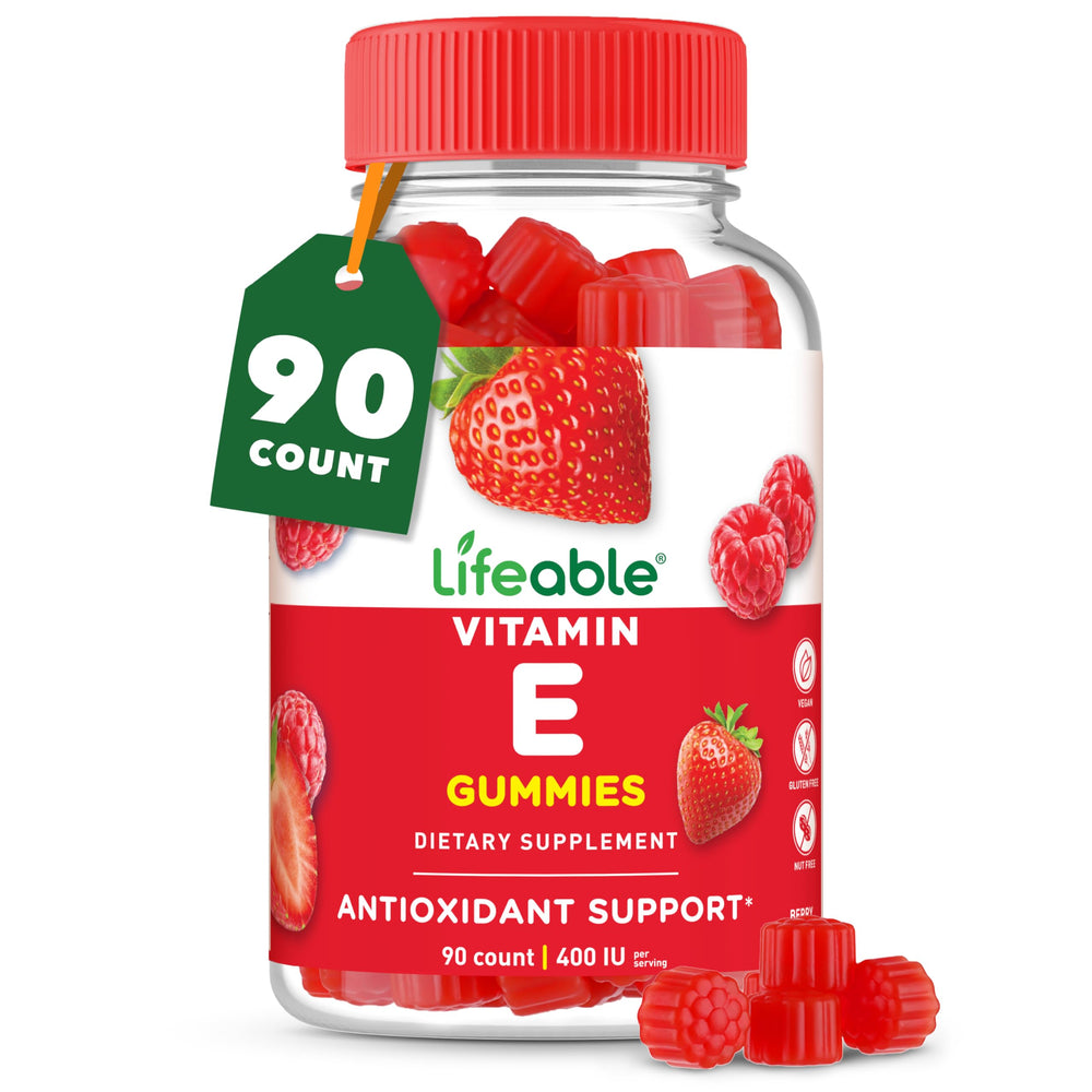 Lifeable frasco frontal mostrando etiqueta clara y beneficios