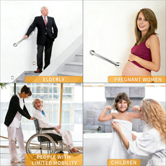 Lifeassist etiqueta acero inoxidable 304 durable contra corrosión