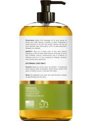 Lifebox Essentials textura del aceite en manos con absorción rápida visible