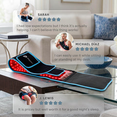 LifePro Allevared comparación de tamaño con una mano, compacto y transportable