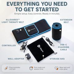 LifePro Allevared caja y accesorios, listo para uso inmediato