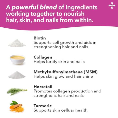 Beau-T de LifeSeasons contiene ingredientes clínicos para apoyar cabello y uñas.