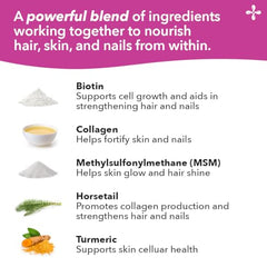 Beau-T de LifeSeasons contiene ingredientes clínicos para apoyar cabello y uñas.