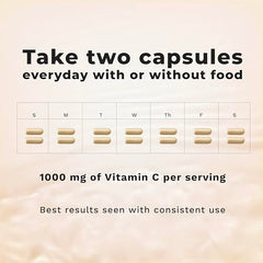 LifeSeasons Essentials Liposomal Vitamina C cápsulas en mano, fácil de incorporar en la rutina diaria