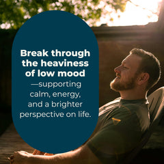 LifeSeasons Mood Stabili-T: visualización de Rhodiola y Ginkgo para apoyo natural.