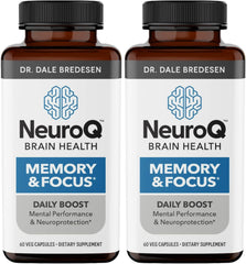 LifeSeasons NeuroQ bottle front view highlighting brain-support formula for focus and memory