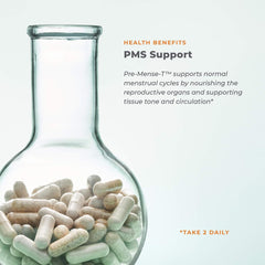 LifeSeasons PreMense-T: uso diario por la mañana para consistencia.