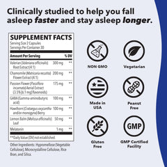 LifeSeasons Rest-ZZZ, caja visible con cápsulas lista para su rutina.