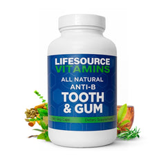 LifeSource Vitamins cápsula junto a moneda para comparar tamaño práctico