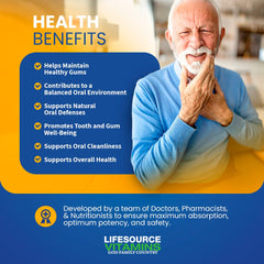 LifeSource Vitamins ingredientes en mano para visualizar origen natural