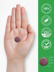 Lil' Sprouts frasco de 70 unidades sobre mesa listo para uso diario