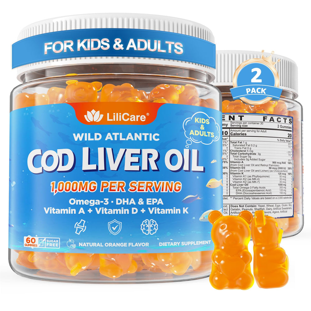 LILICARE frente del envase mostrando beneficios y dosis