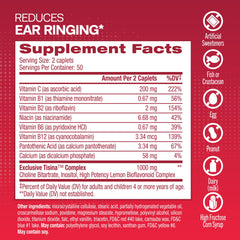 Lipo-Flavonoid: tres comprimidos al día para apoyar el oído interno.