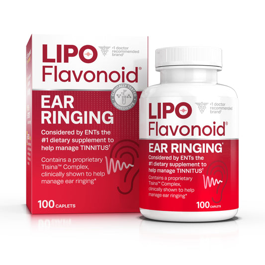 Lipo-Flavonoid cápsulas para apoyo del oído interno y posible alivio del zumbido
