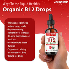 LIQUIDHEALTH gota en primer plano mostrando textura líquida y absorción rápida