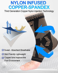LISEPWU tobillera en uso deportivo aportando soporte y transpiración