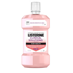 Listerine frontal mostrando botella 1 L y marca para confianza clínica