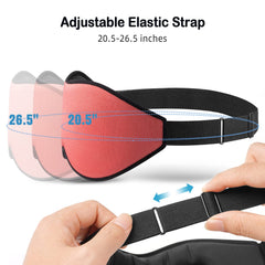 LitBear correa ajustable 20-26 pulgadas facilita un ajuste cómodo y seguro