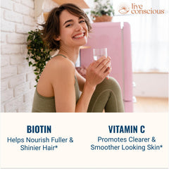 Live Conscious Beyond Colágeno, cuchara medidora para dosificar porciones con facilidad