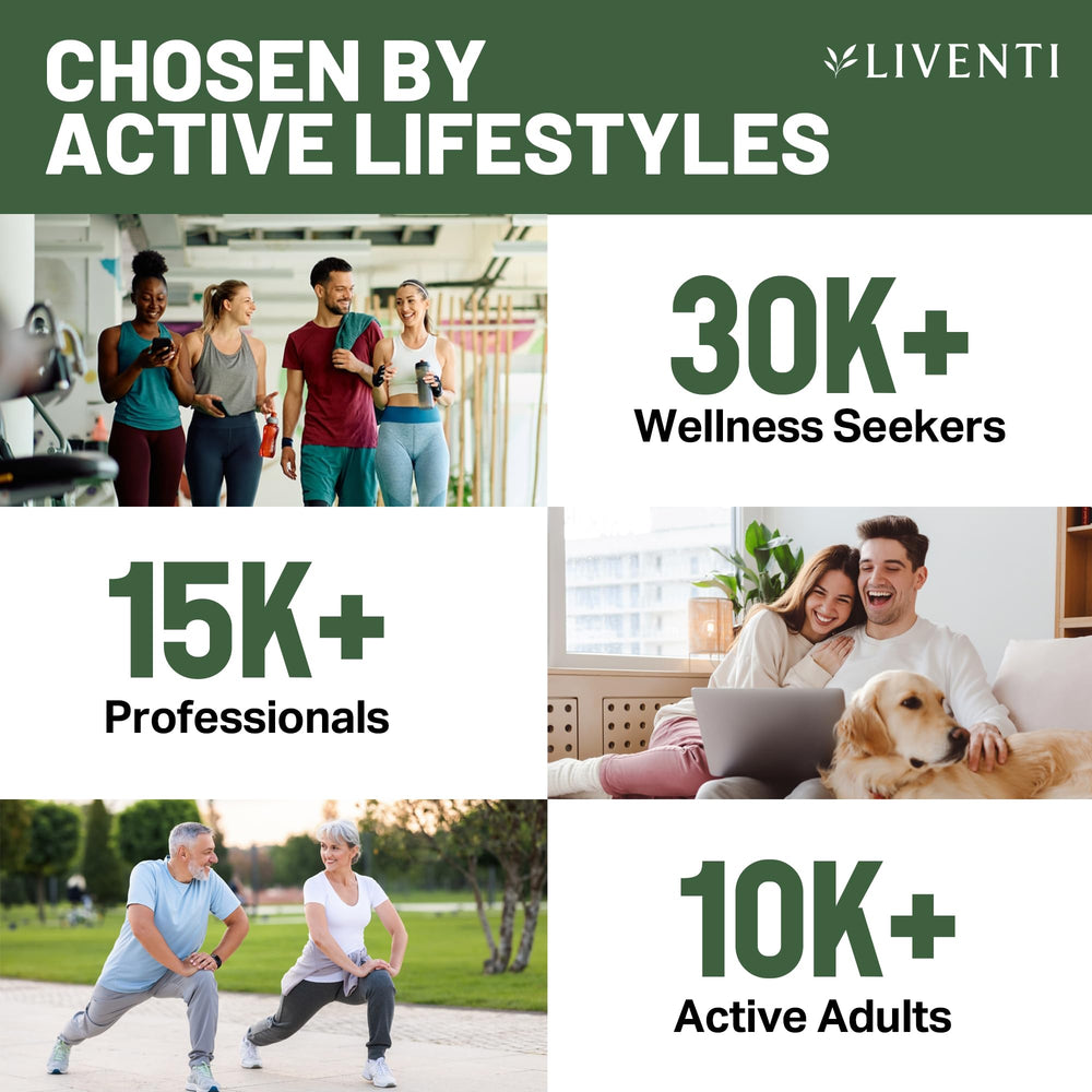 LIVENTI etiqueta abierta mostrando ingredientes y valores nutricionales claros
