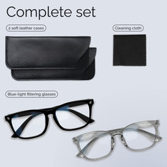 livho gafas junto a ordenador, mejora el confort frente a pantallas