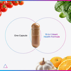 Livingood Daily cápsula en la mano para comparar tamaño y facilidad de tragar