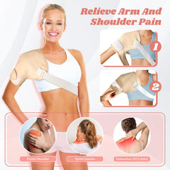 Lnkful compresa para cuello ajustada que ofrece soporte y comodidad