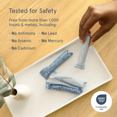 LOLA primera textura del algodón orgánico para comodidad y pureza