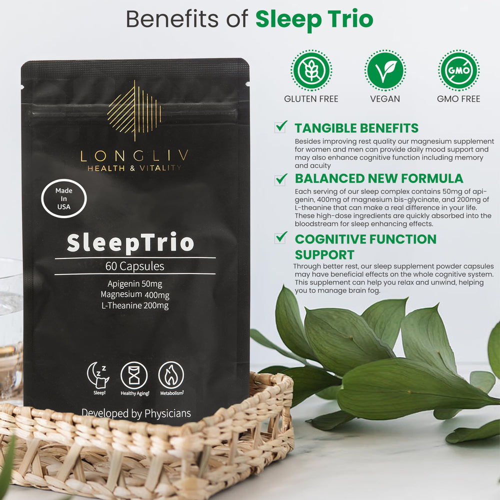 LongLiv Health and Vitality etiqueta con ingredientes para verificar fórmula transparente
