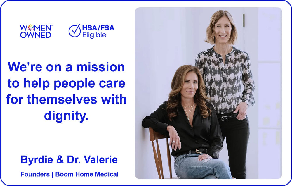 Boom Home Medical Loona uso junto a la cama para orinar con discreción nocturna