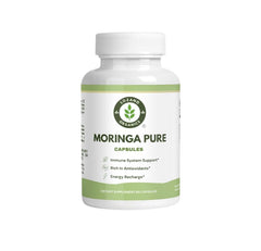 Lozano Organics frasco frontal mostrando etiqueta y cápsulas, aporta conveniencia