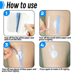 luanerl estilo de vida persona duchándose con sensor protegido eficazmente
