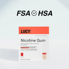 Etiqueta informativa de LUCY con instrucciones claras y ventaja de uso seguro