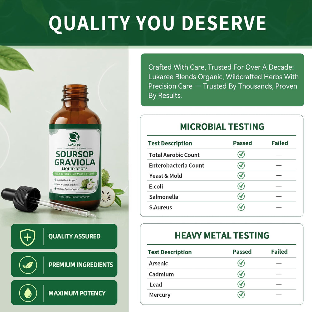 Lukaree etiqueta nutricional legible con ingredientes y dosis clara