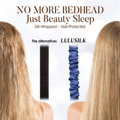 LULUSILK etiqueta de materiales, 100% seda Mulberry auténtica