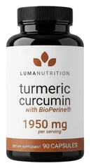 Luma Nutrition frasco frontal mostrando etiqueta clara y beneficio de absorción