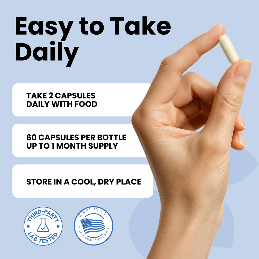 frasco Luma Nutrition en caja sellada subraya frescura y almacenamiento