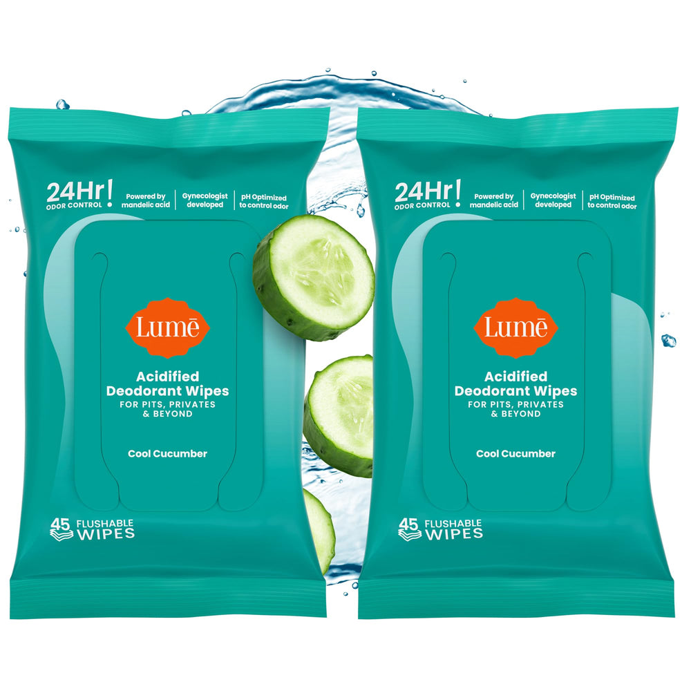 Lume paquete frontal Cool Cucumber mostrando diseño y cantidad