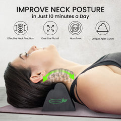 Lumia Wellness detalle del contorno cervical que apoya la curvatura natural