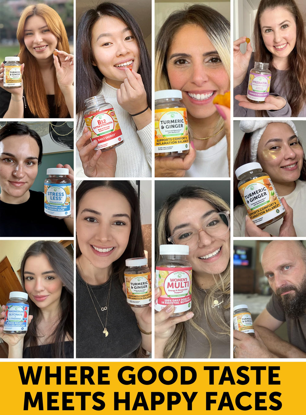 Lunakai detalle de etiqueta nutricional, transparencia en ingredientes y dosis