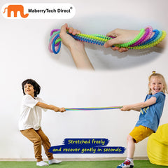 MaberryTech Direct pulsera espiral vista cercana, elástica y resistente