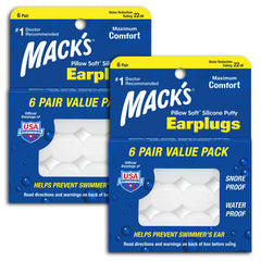 Mack's frente del empaque mostrando cantidad y beneficio de protección