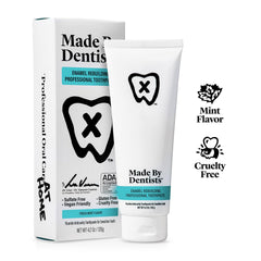 Made by Dentists sello ADA visible para confianza y seguridad